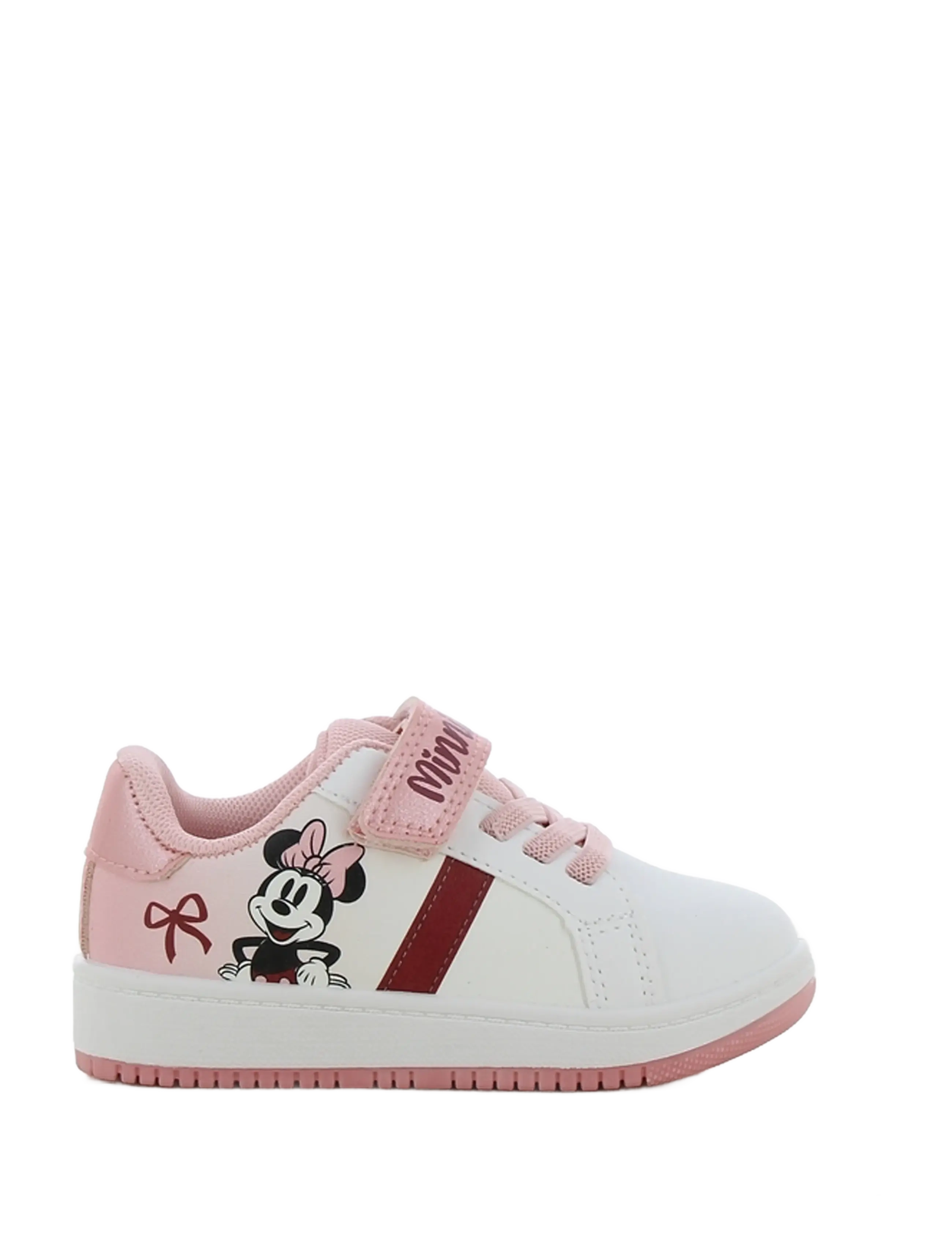Minnie Mouse Girls Sneakers, 23, Weiß - Low-top Kinder