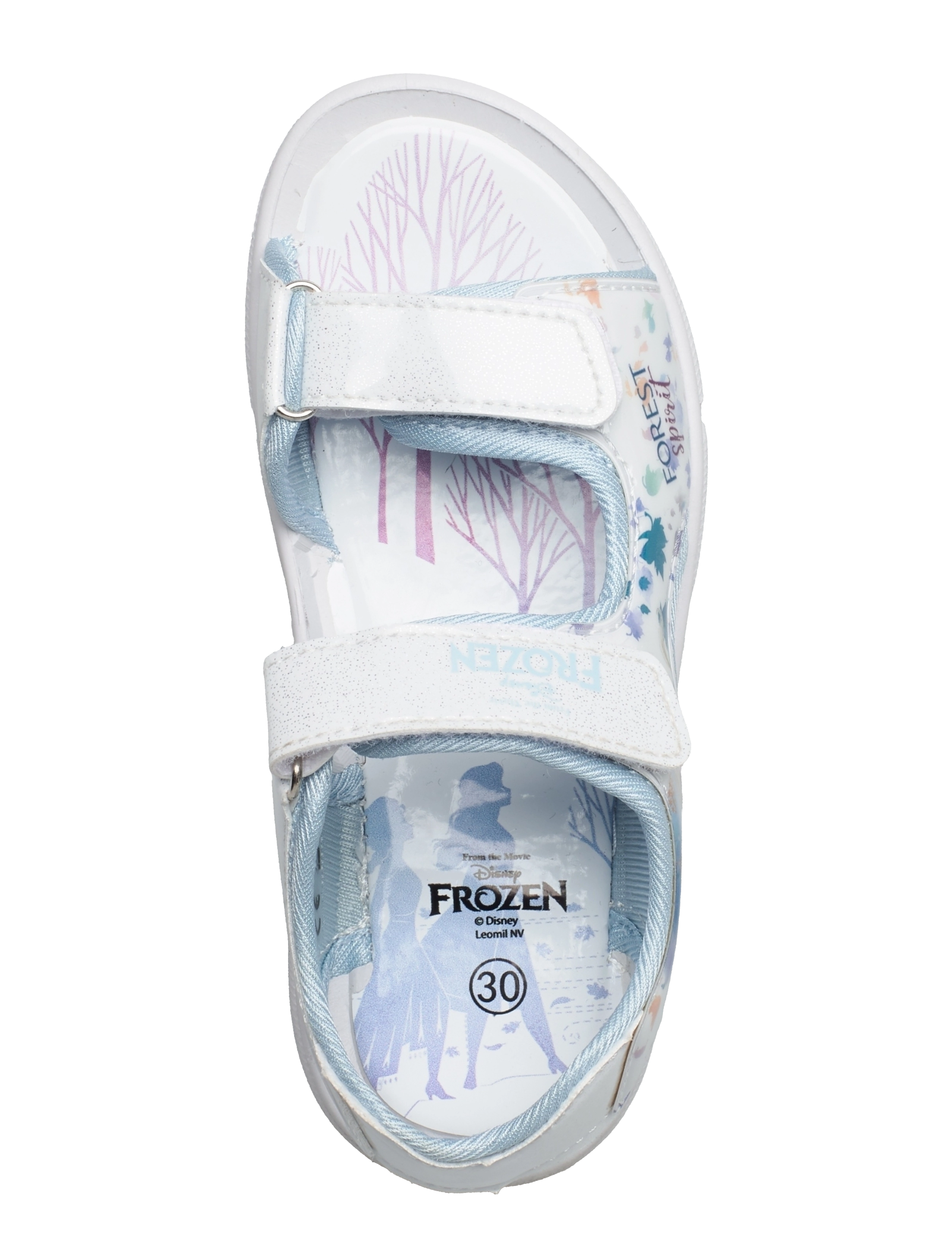 Leomil - FROZEN SANDAL - white/light turkish blue - 3