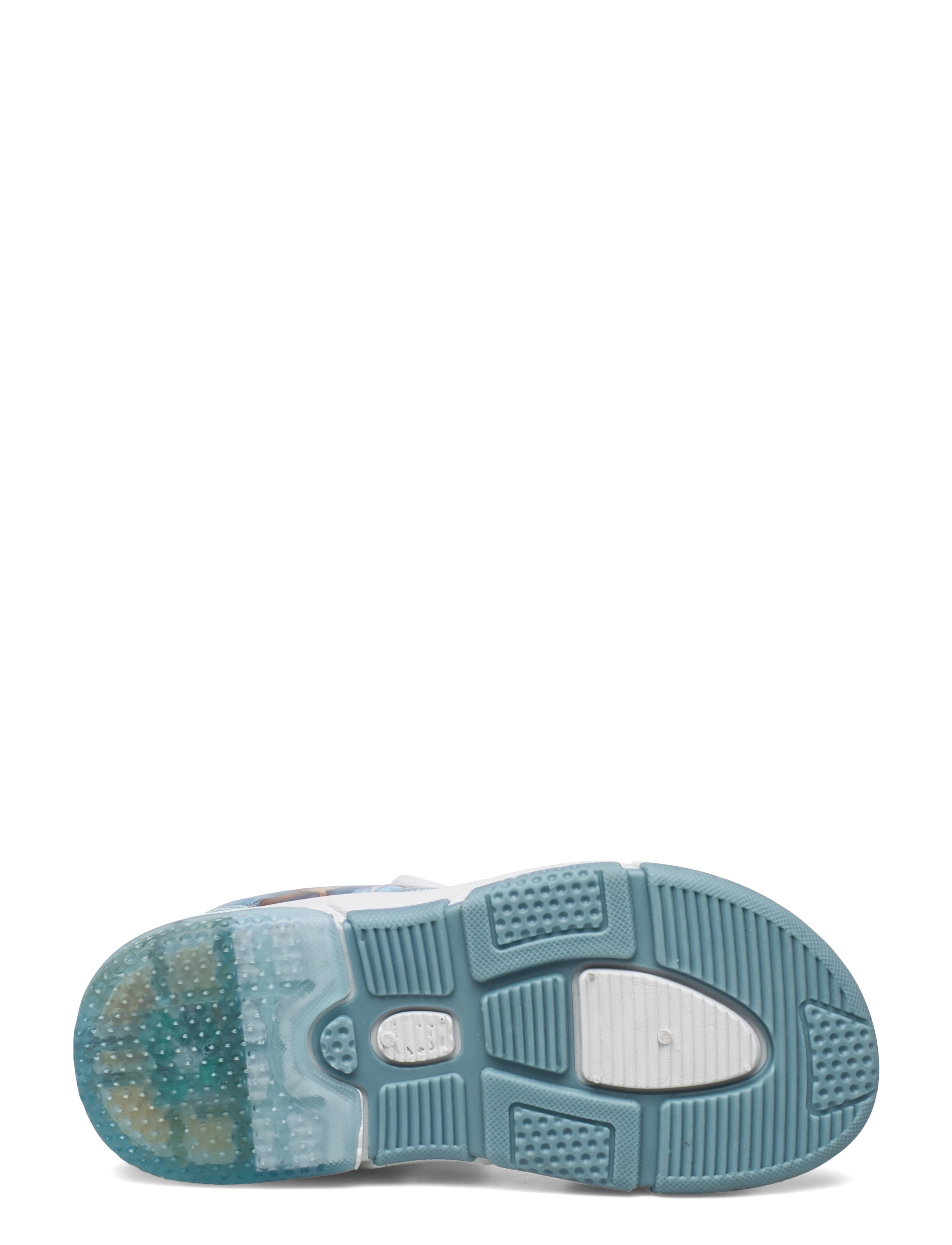 Leomil - FROZEN SANDAL - white/light turkish blue - 4