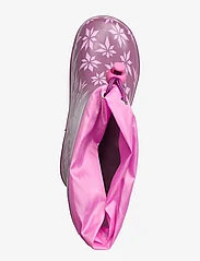 Leomil - FROZEN Rainboots - gummistøvler uten linjer - dark purple/pink - 3