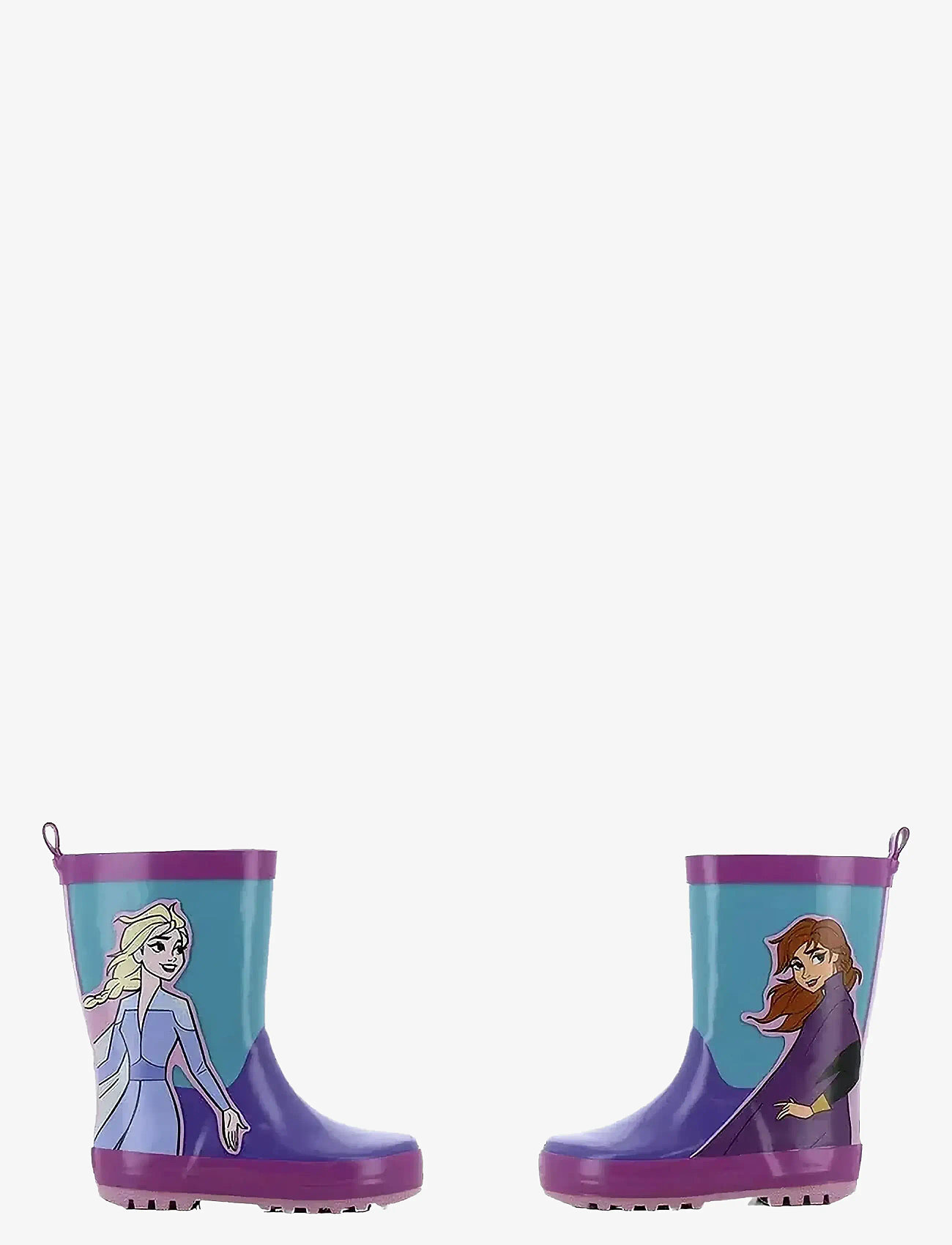 Külmunud - Fronzen rainboots - voodrita kummikud - purple/turkish blue - 0