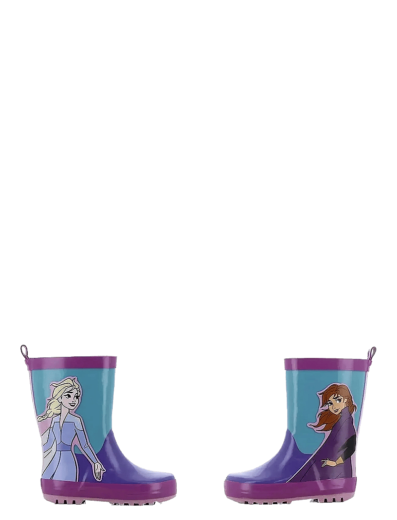 Külmunud - Fronzen rainboots - voodrita kummikud - purple/turkish blue - 0