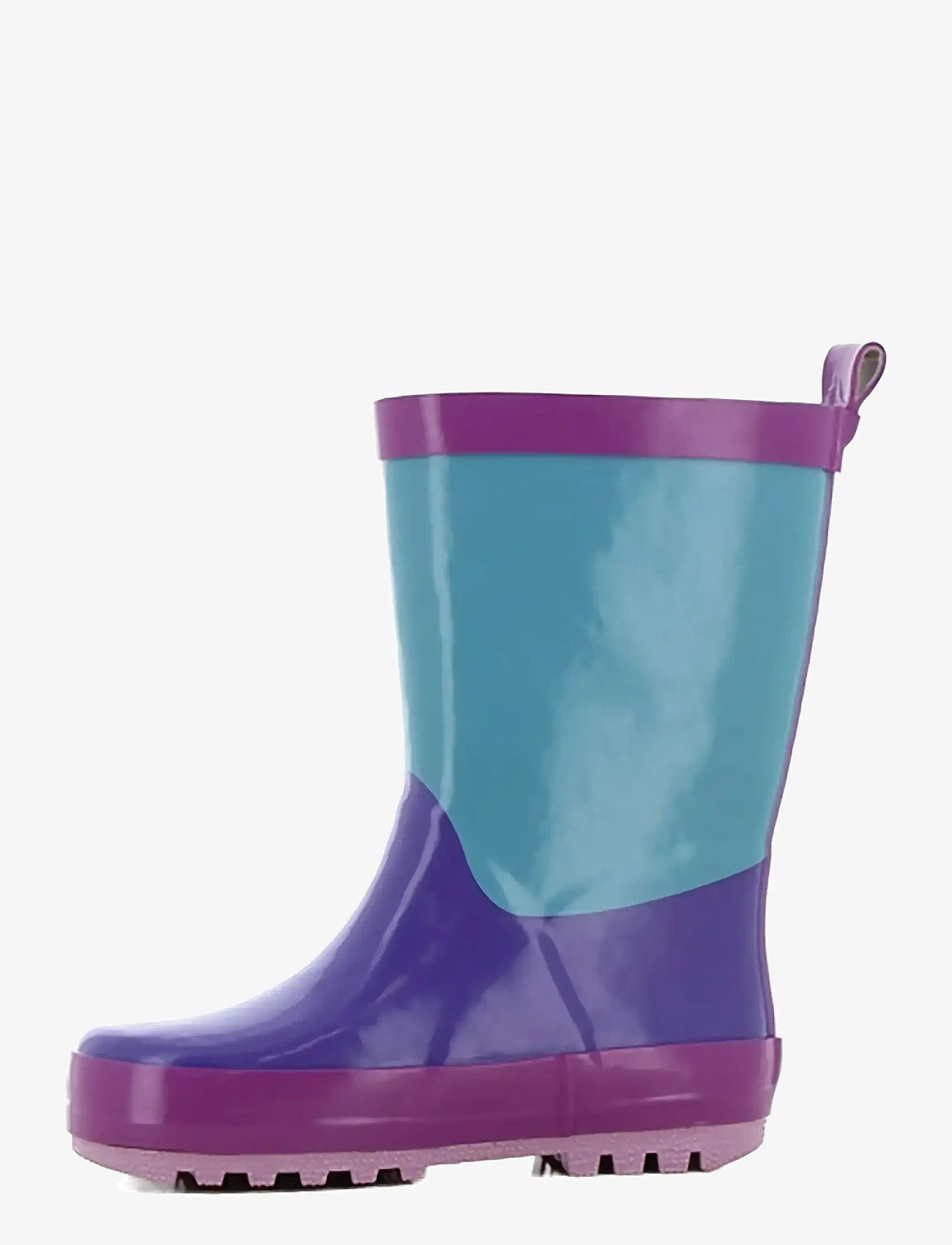 Külmunud - Fronzen rainboots - voodrita kummikud - purple/turkish blue - 1