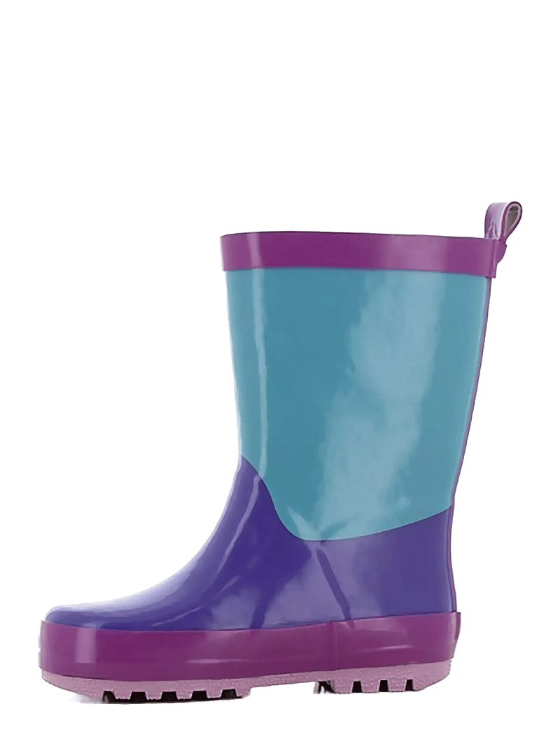 Külmunud - Fronzen rainboots - voodrita kummikud - purple/turkish blue - 1