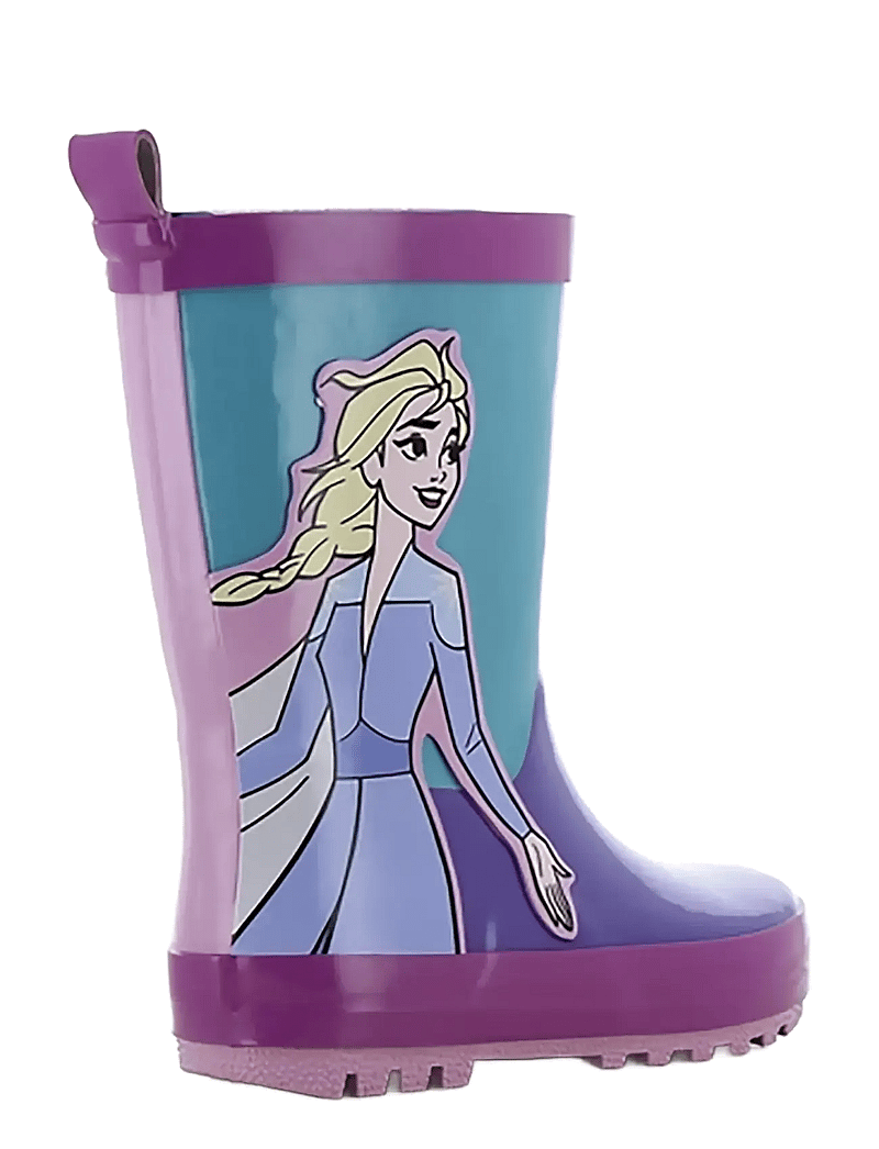 Külmunud - Fronzen rainboots - voodrita kummikud - purple/turkish blue - 2