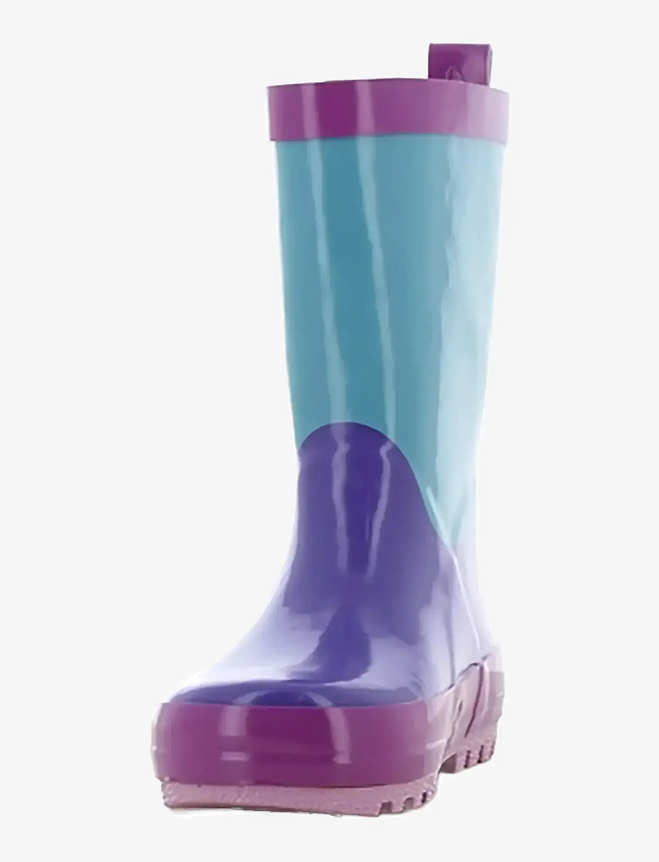 Külmunud - Fronzen rainboots - voodrita kummikud - purple/turkish blue - 3
