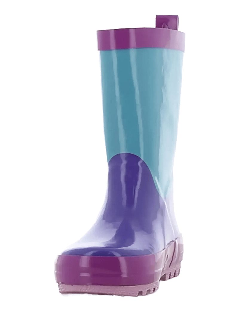 Külmunud - Fronzen rainboots - voodrita kummikud - purple/turkish blue - 3