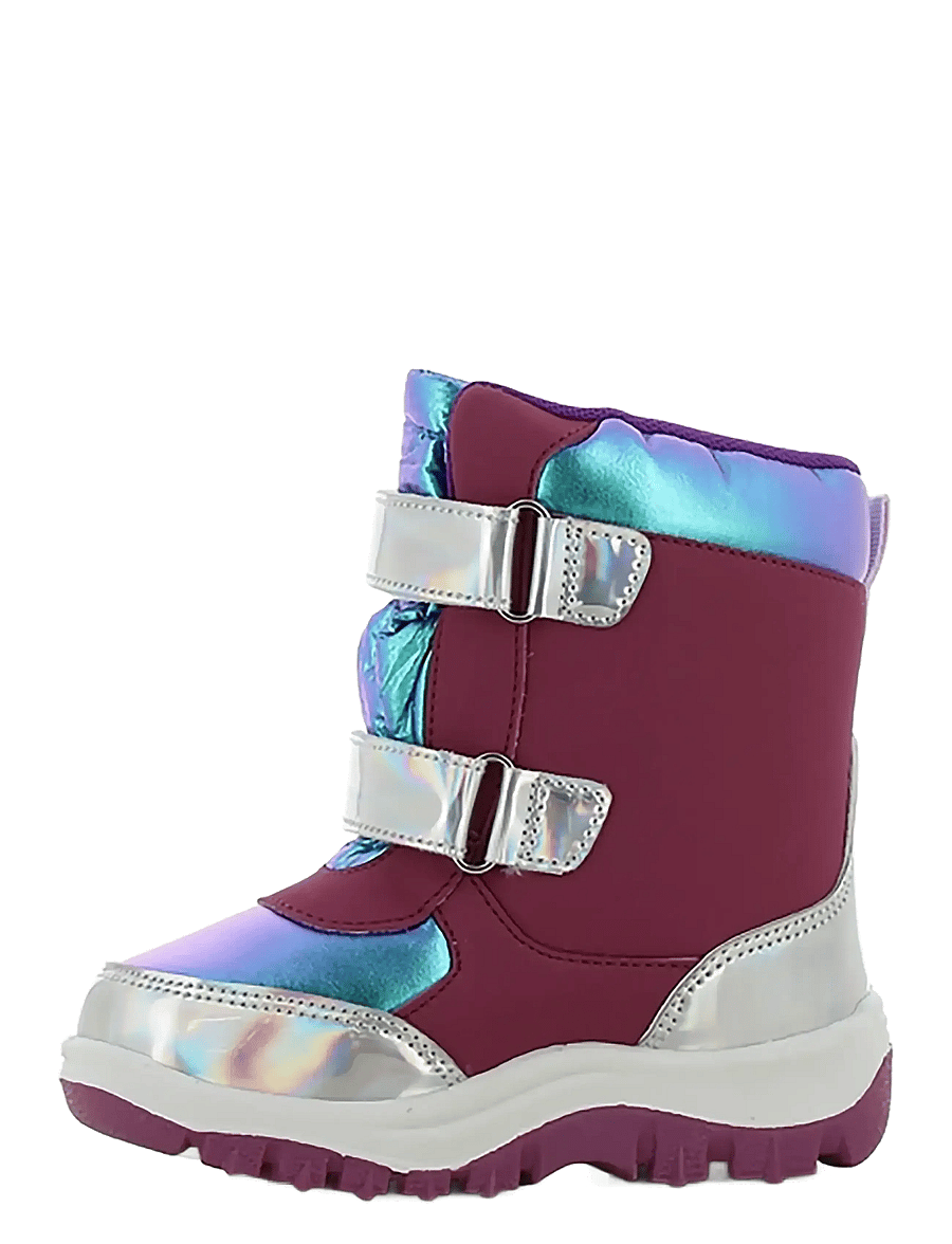 Frost - FROZEN Snowboot - vinterstövlar - silver/dark purple - 1
