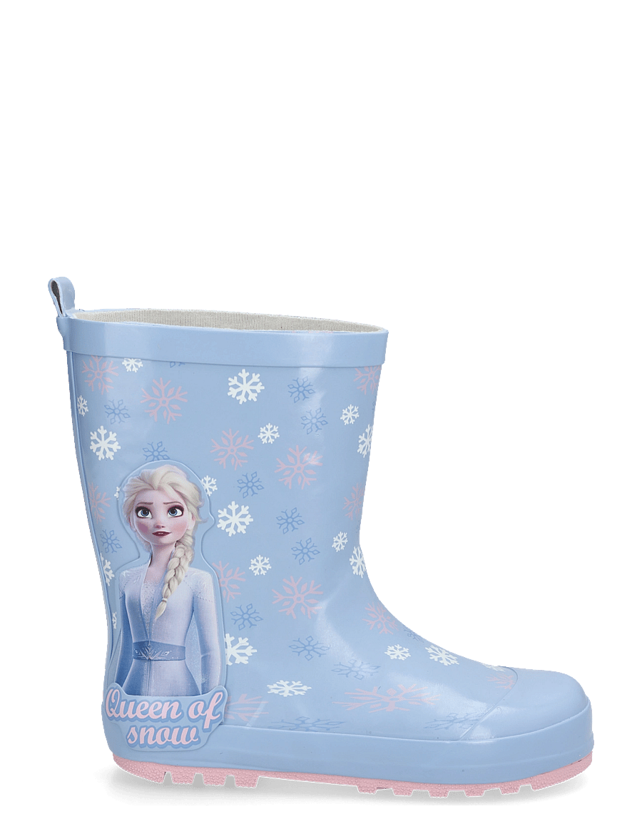 Frost - Girls rainboots - gummistøvler uden for - light blue/pink - 2