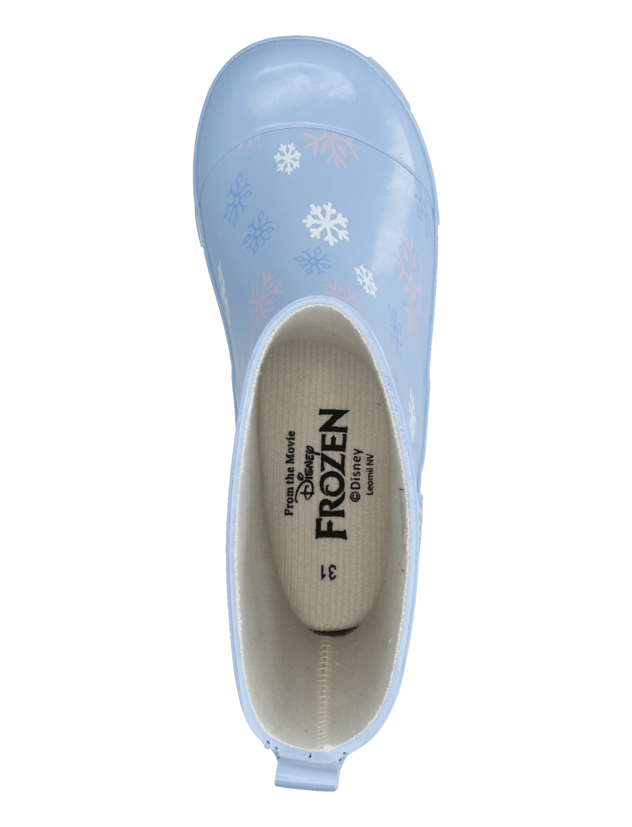 Frost - Girls rainboots - gummistøvler uden for - light blue/pink - 3