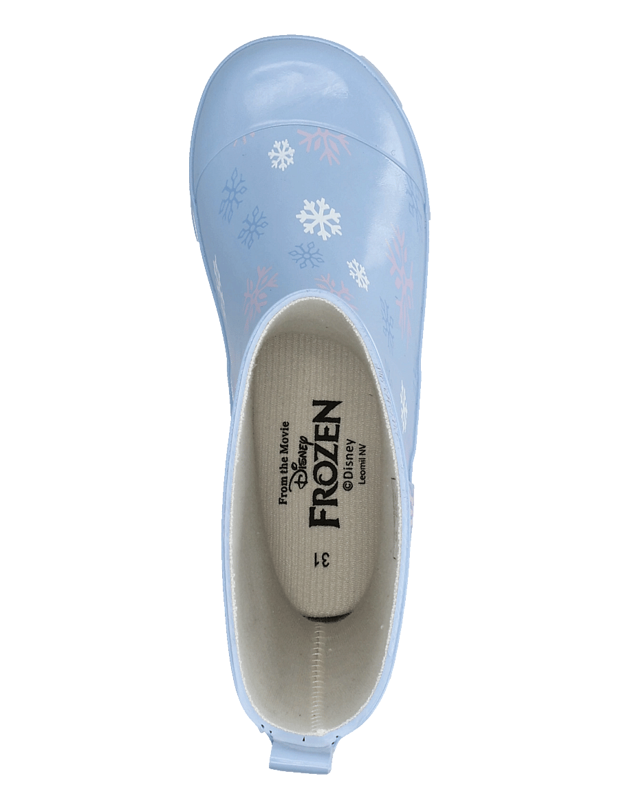 Frost - Girls rainboots - gummistøvler uden for - light blue/pink - 3