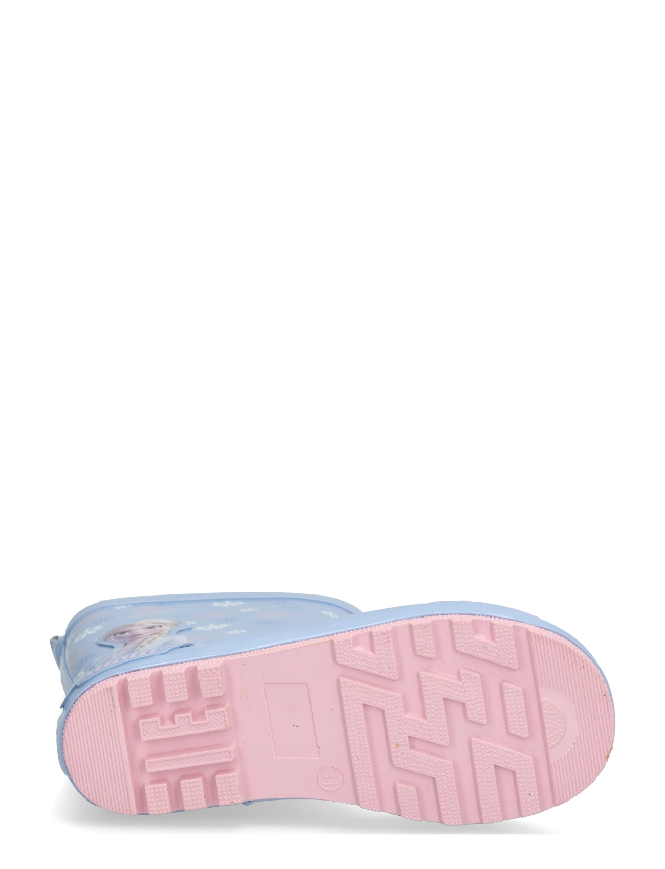 Frost - Girls rainboots - gummistøvler uden for - light blue/pink - 4