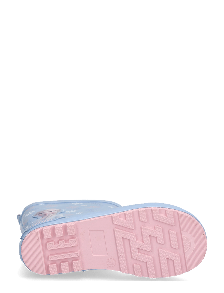 Frost - Girls rainboots - gummistøvler uden for - light blue/pink - 4