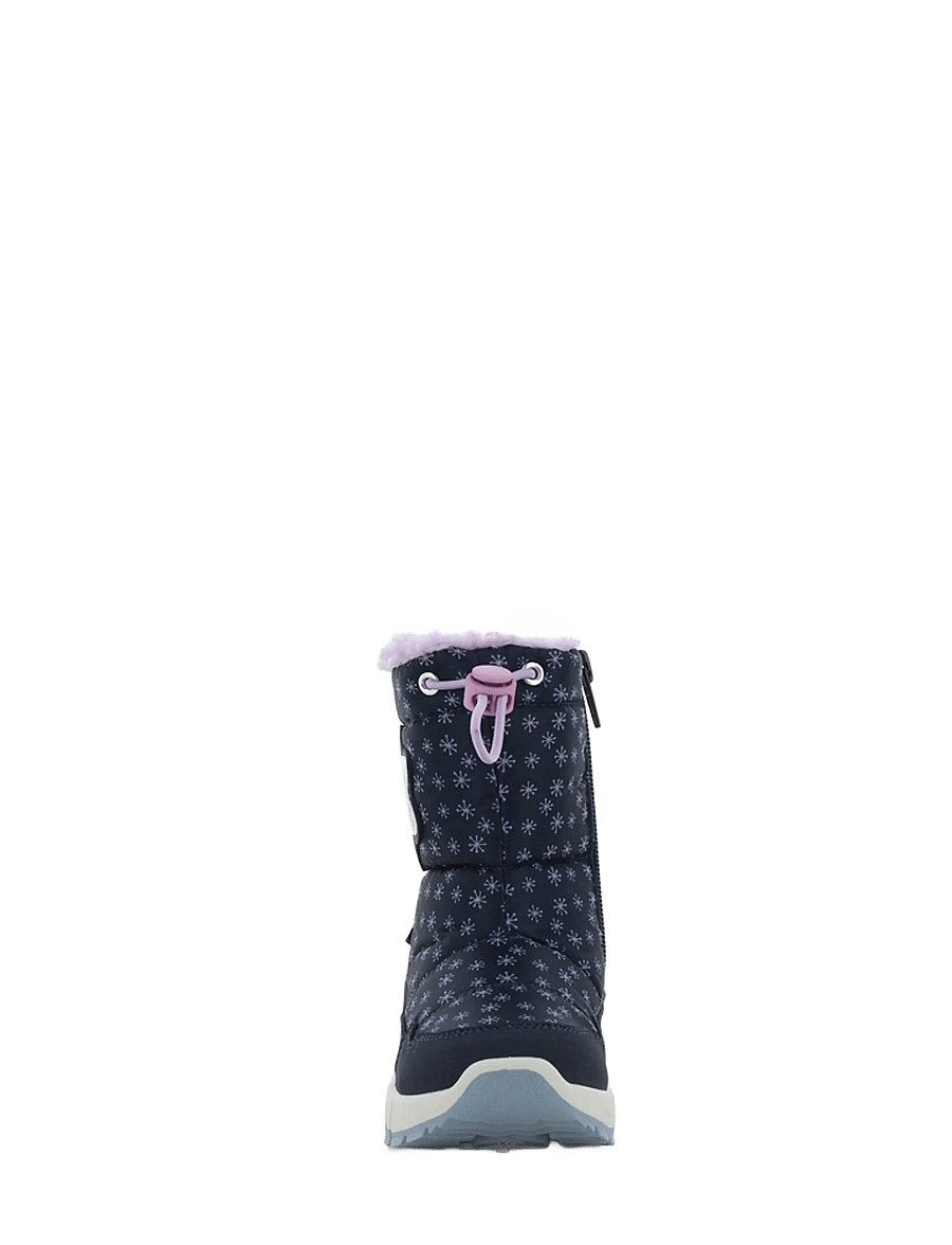 Frost - Girls snowboots - vinterstøvler - navy/lilac - 2