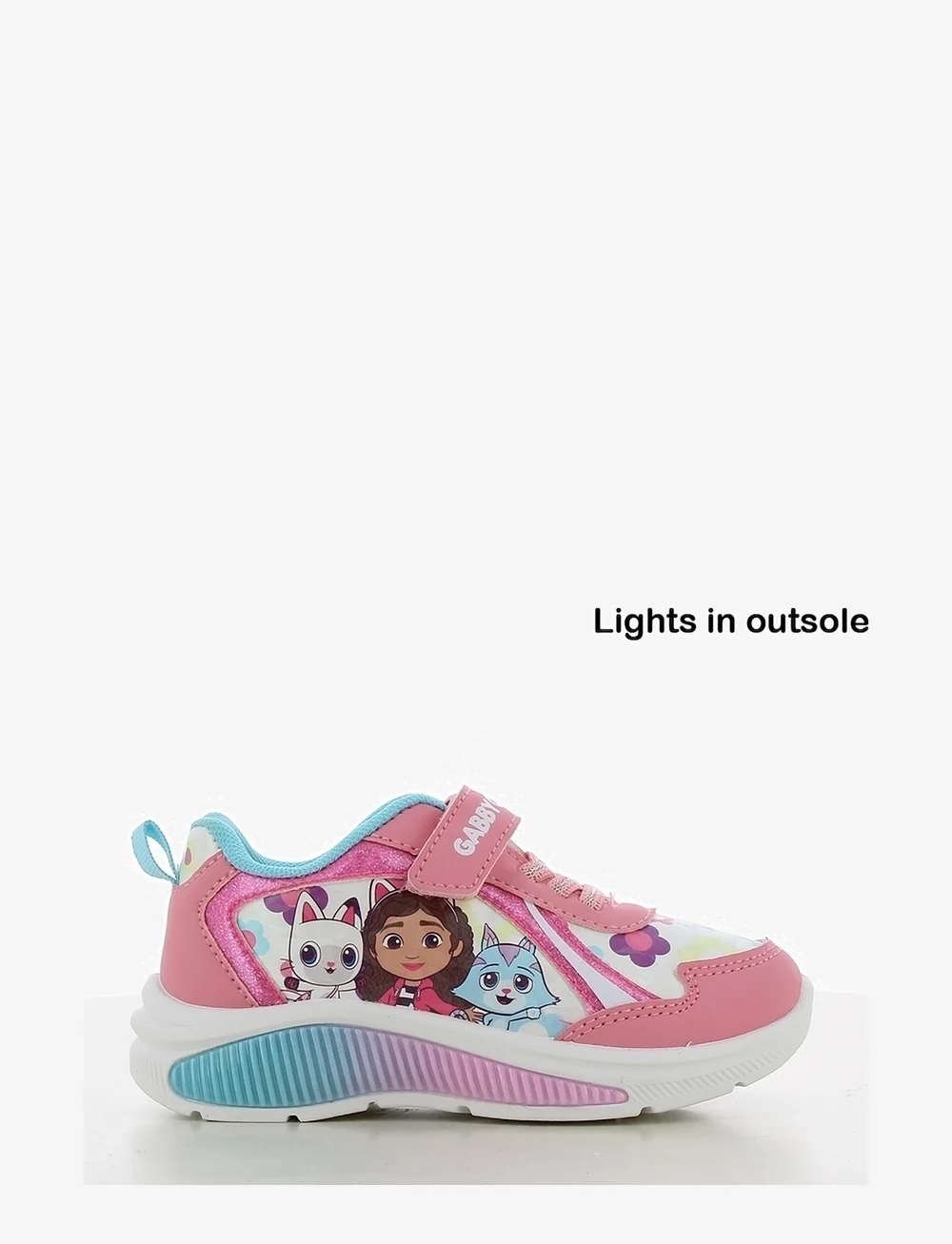 Gabby's Dollhouse - GABBY'S Dolhouse sneaker - sneakers med lys - fuchsia/white - 0