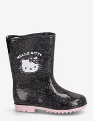Leomil - HELLO KITTY RAINBOOT - gummistøvler uten linjer - black/pink - 1