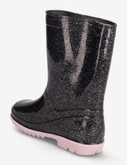 Leomil - HELLO KITTY RAINBOOT - gummistøvler uten linjer - black/pink - 2