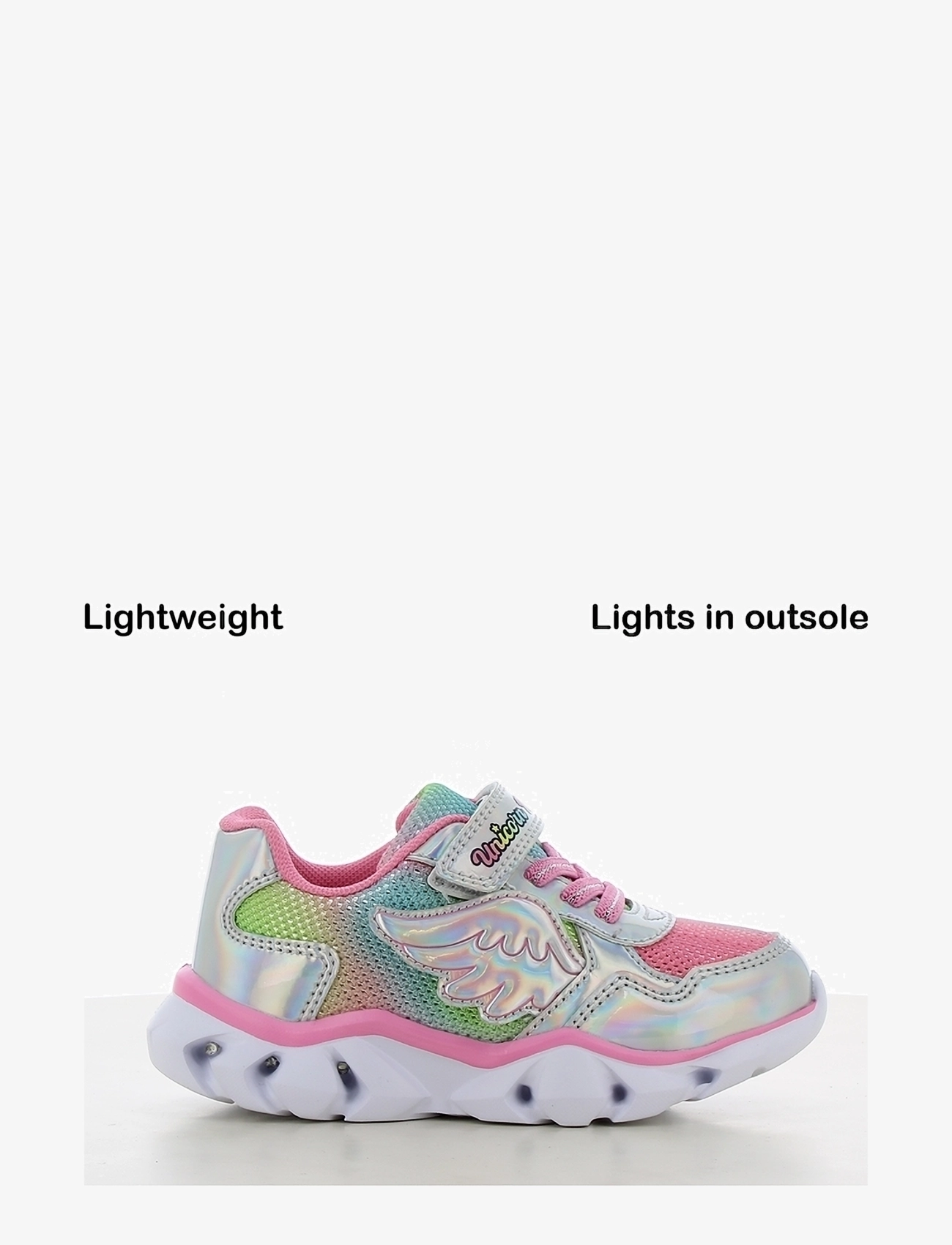 Ükssarvik Unicorn sneaker - 4 for 3 - SILVER/FUCHSIA / silver