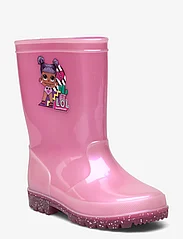 Leomil - Girls rainboots - gummistøvler uten linjer - pink/fuchsia - 0