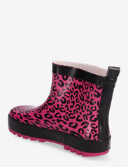 Leomil - Girls rainboots - gummistøvler uten linjer - fuchsia/black - 2