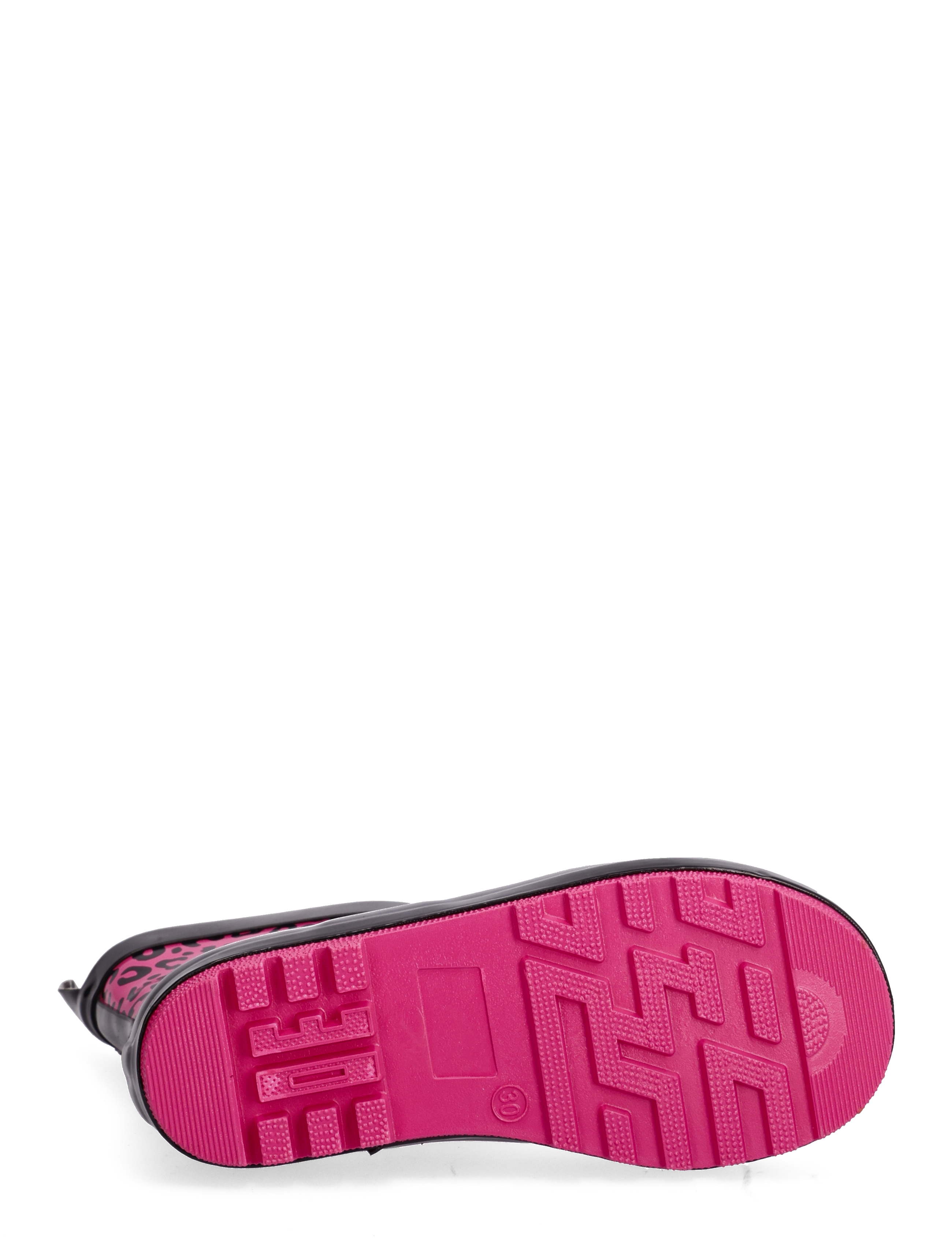 Leomil - Girls rainboots - gummistøvler uden for - fuchsia/black - 4