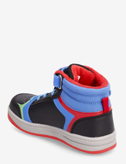 Leomil - SUPERMARIO HIGH SNEAKER - sneakers med høyt skaft - black/cobalt blue - 2