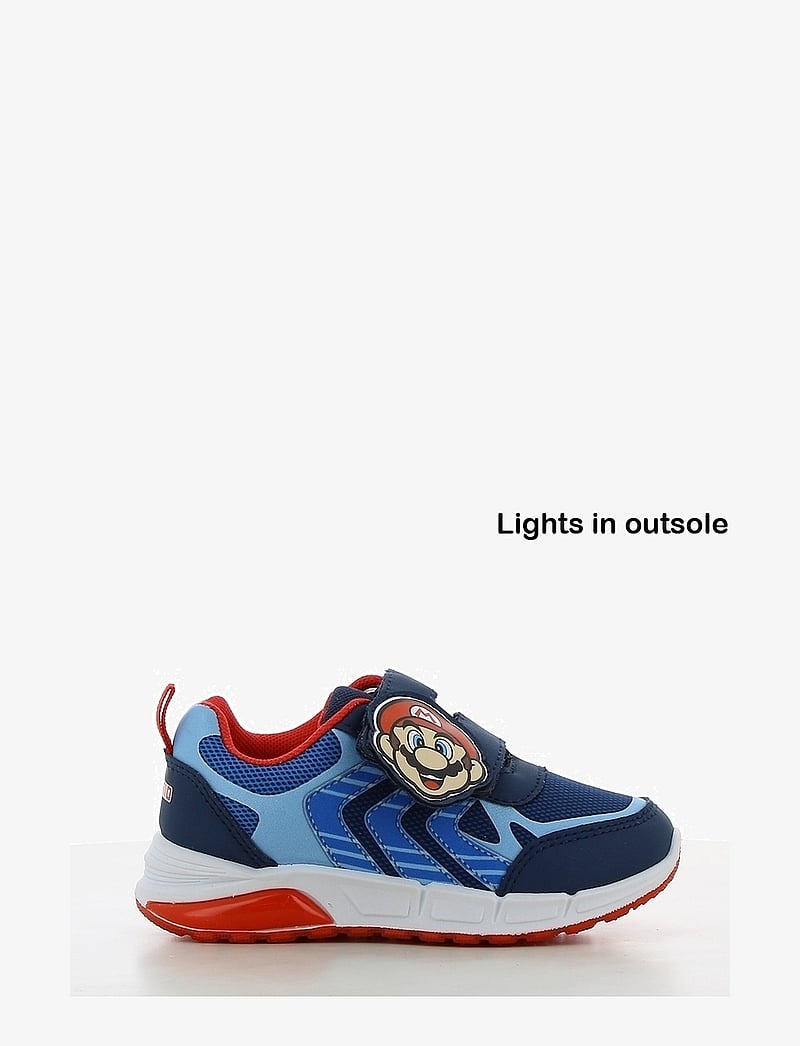 Super Mario - SUPERMARIO sneakers - vilkuvad botased - navy/light blue - 0