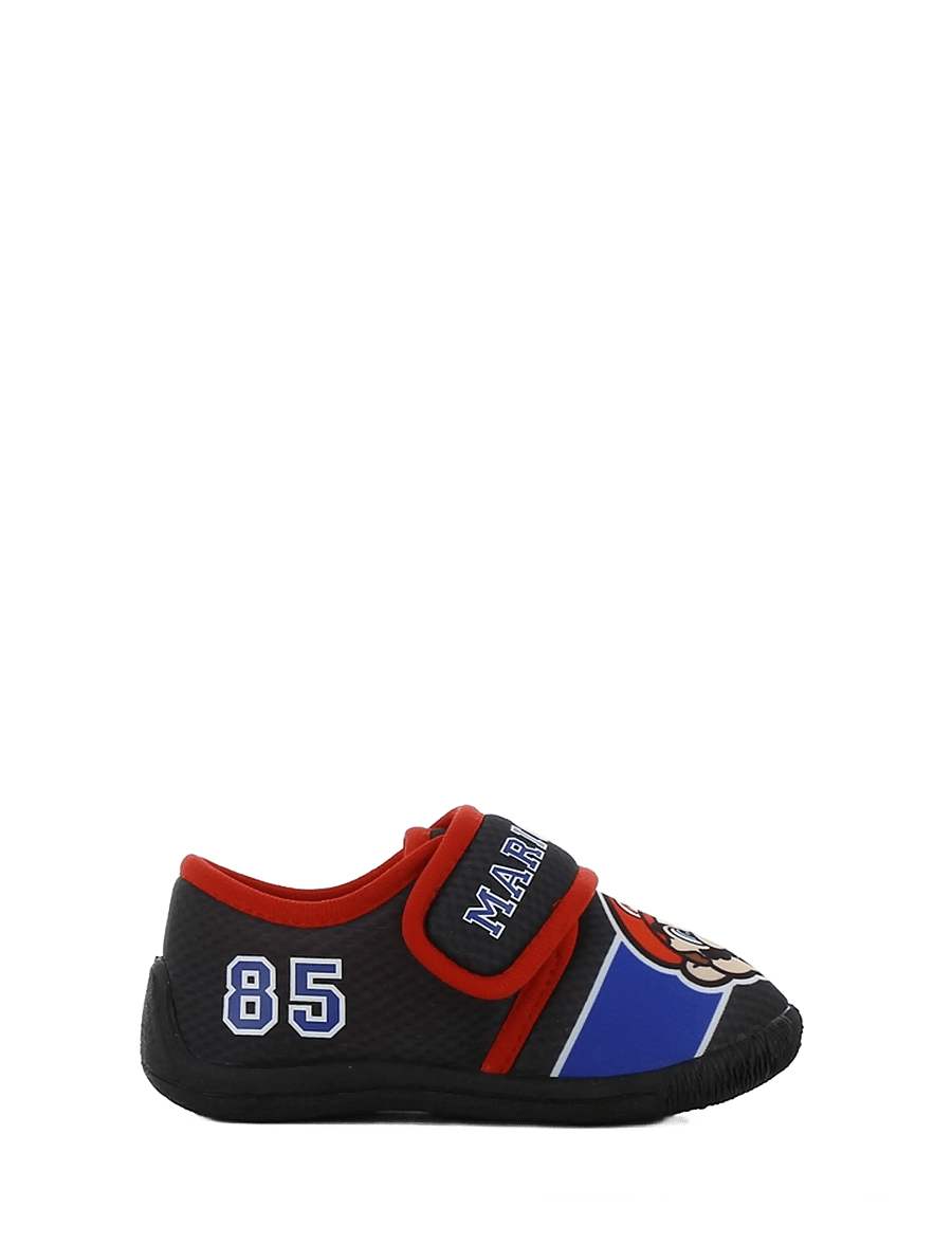 Super Mario - Boys houseshoes - hjemmesko - black/red - 0