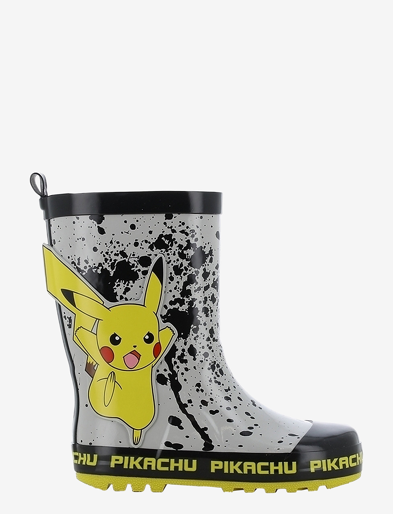 Pokemon - POKEMON rubberboots - vuorittomat kumisaappaat - light grey/black - 0