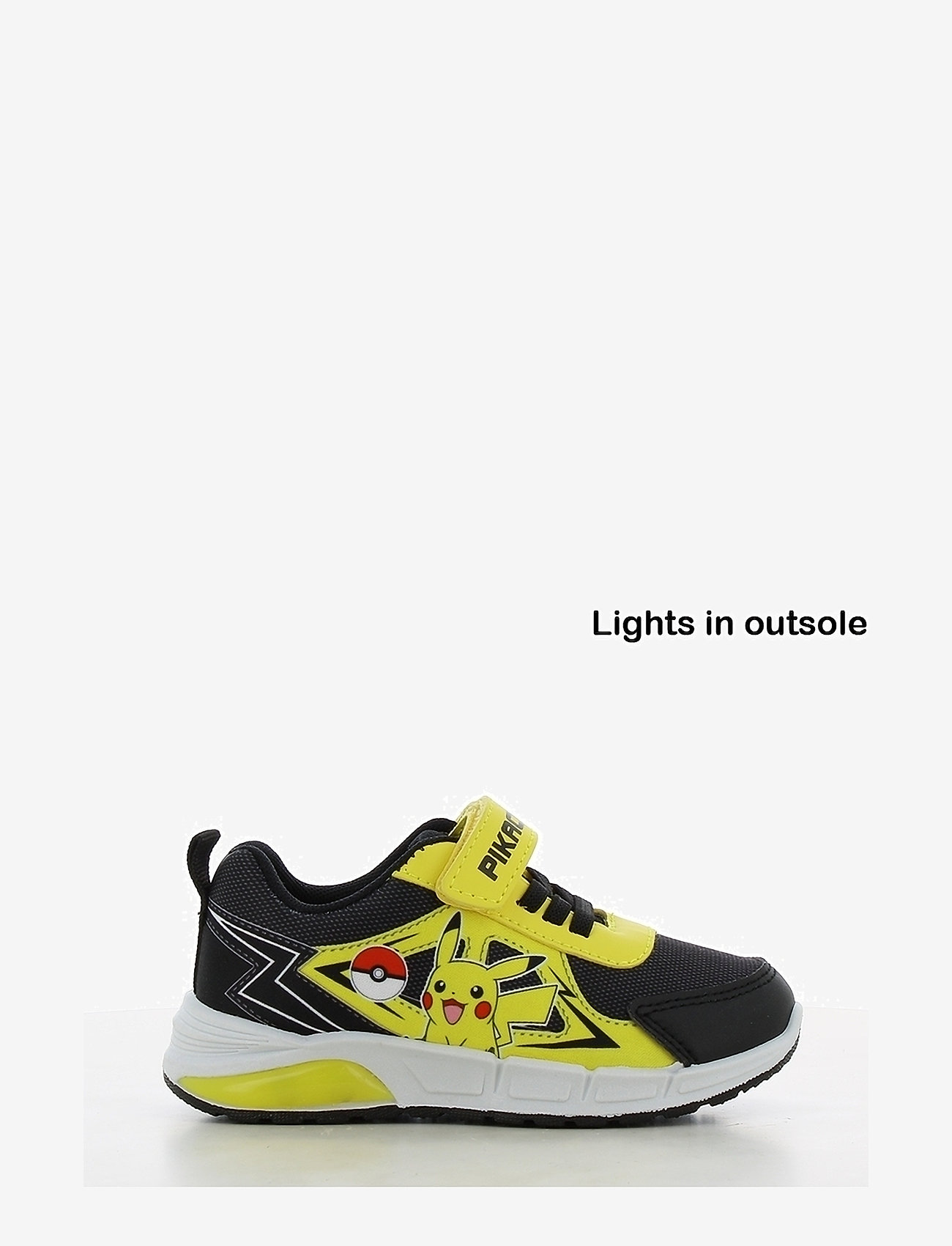 Pokemon - POKEMON sneakers - blinkande sneakers - black/yellow - 0