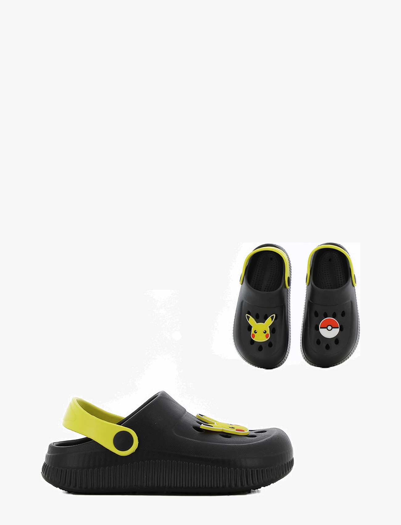 Pokemon Clog, 25, Schuhe, Schwarz - Clogs, Kinder