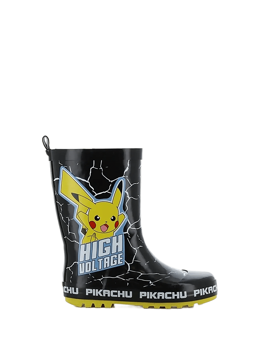 Pokemon - Pokemon rainboots - ungefütterte gummistiefel - black/yellow - 0