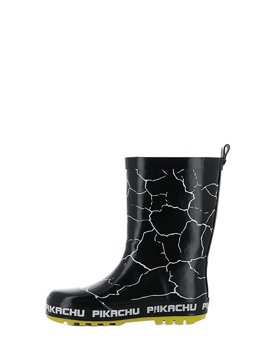 Pokemon - Pokemon rainboots - ungefütterte gummistiefel - black/yellow - 1