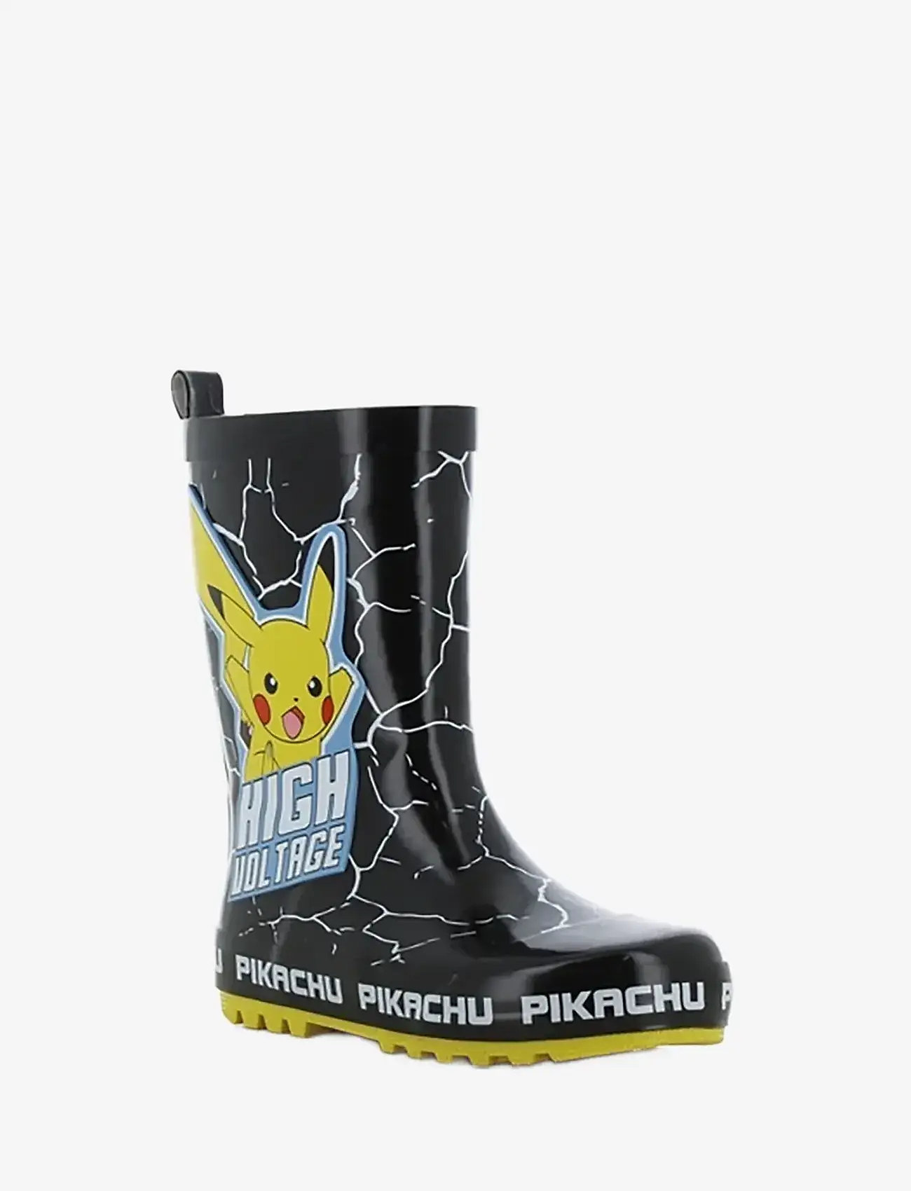 Leomil - Pokemon rainboots - unlined rubberboots - black/yellow - 2