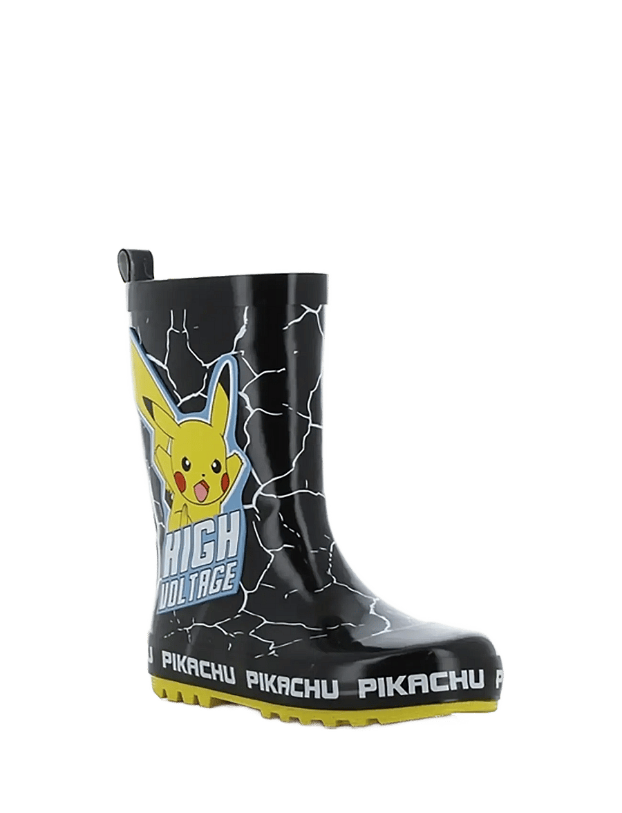 Pokemon - Pokemon rainboots - ungefütterte gummistiefel - black/yellow - 2