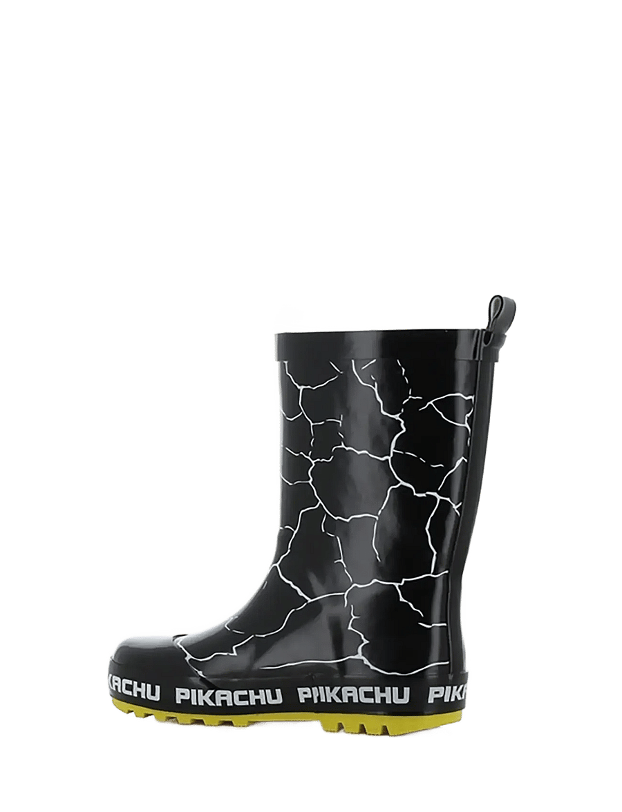 Pokemon - Pokemon rainboots - ungefütterte gummistiefel - black/yellow - 3