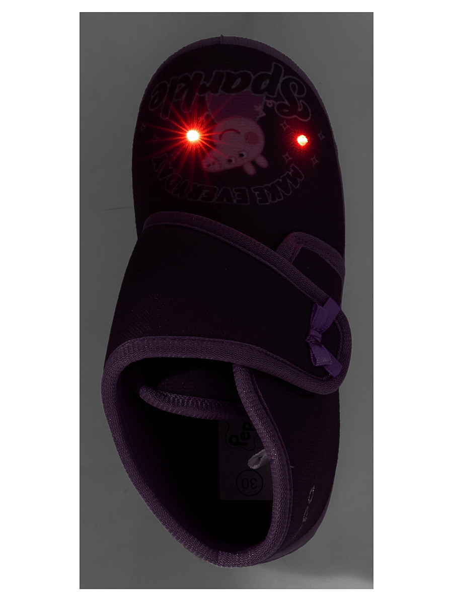 Leomil - PEPPA house shoe - vaikams - burgundy/lilac - 5