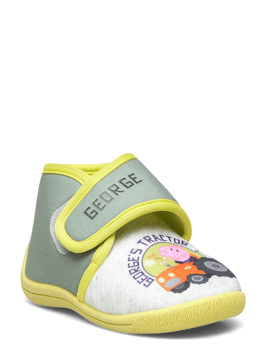 Peppa Wutz - PEPPA house shoe - hausschuhe - light grey/mustard - 0