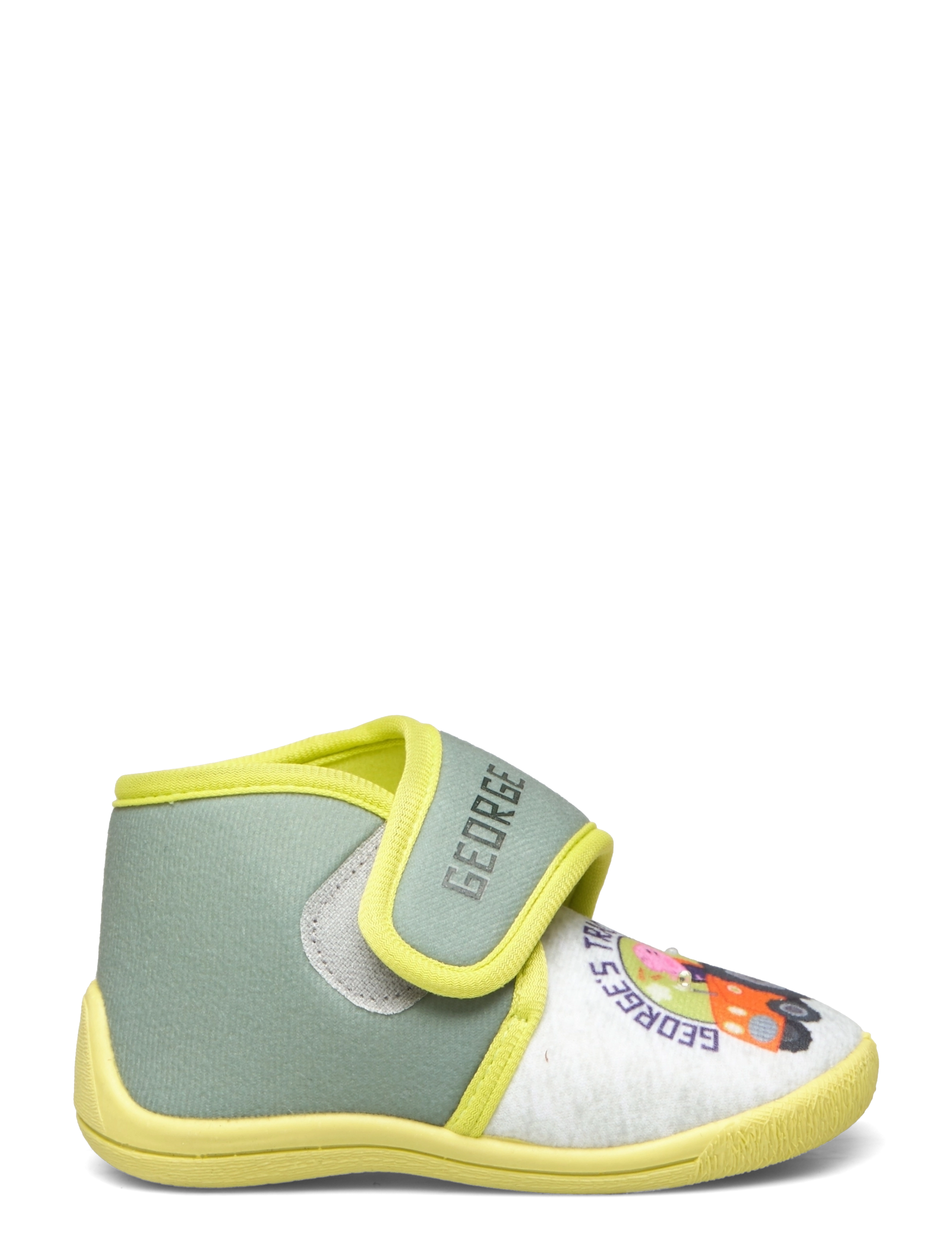 Peppa Wutz - PEPPA house shoe - hausschuhe - light grey/mustard - 1