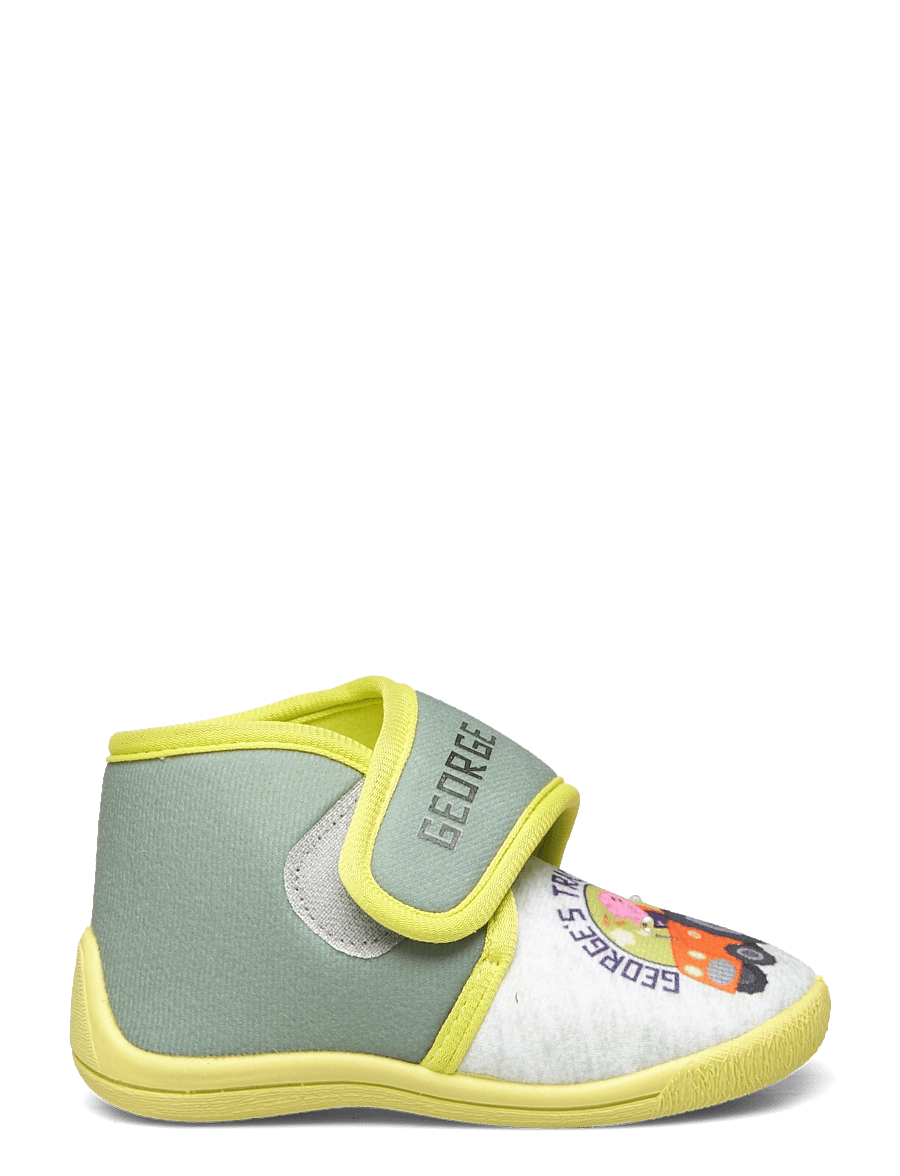 Peppa Wutz - PEPPA house shoe - hausschuhe - light grey/mustard - 1