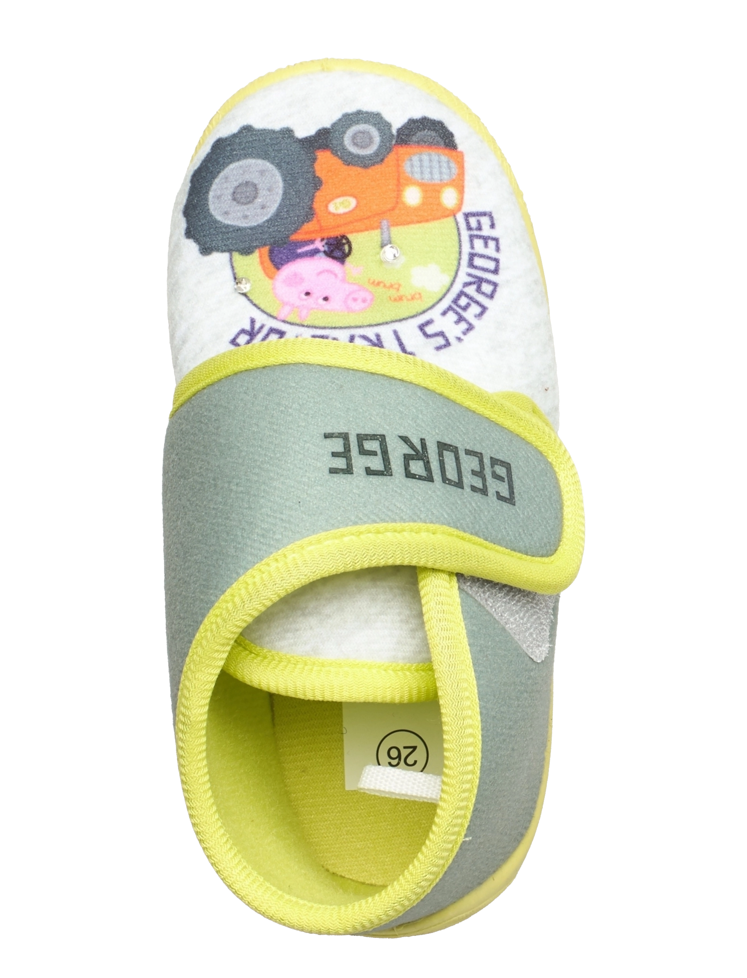 Peppa Wutz - PEPPA house shoe - hausschuhe - light grey/mustard - 3
