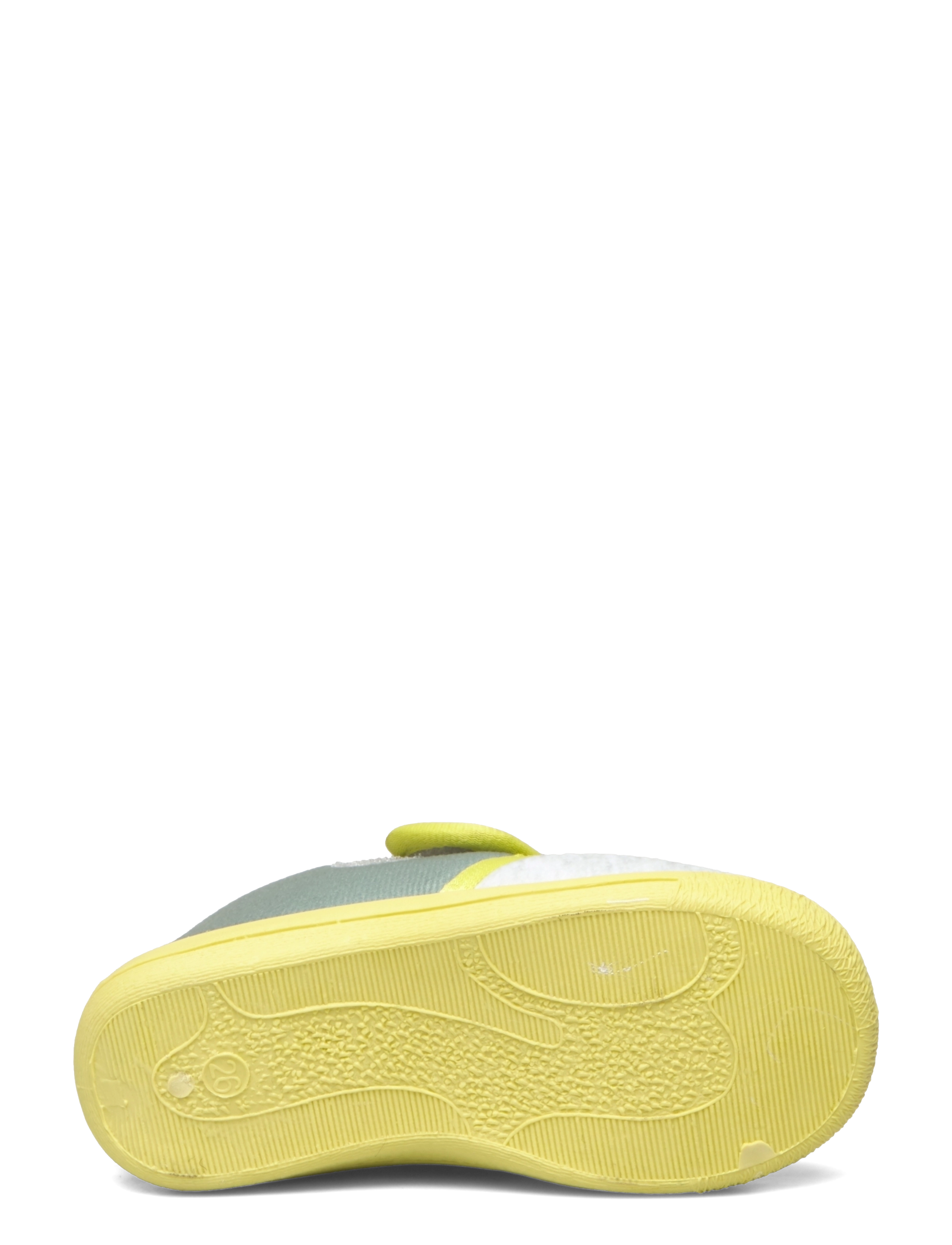 Leomil - PEPPA house shoe - tofflor - light grey/mustard - 4