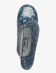 Leomil - PEPPA RAINBOOTS - gummistøvler uten linjer - dark green/pink - 3