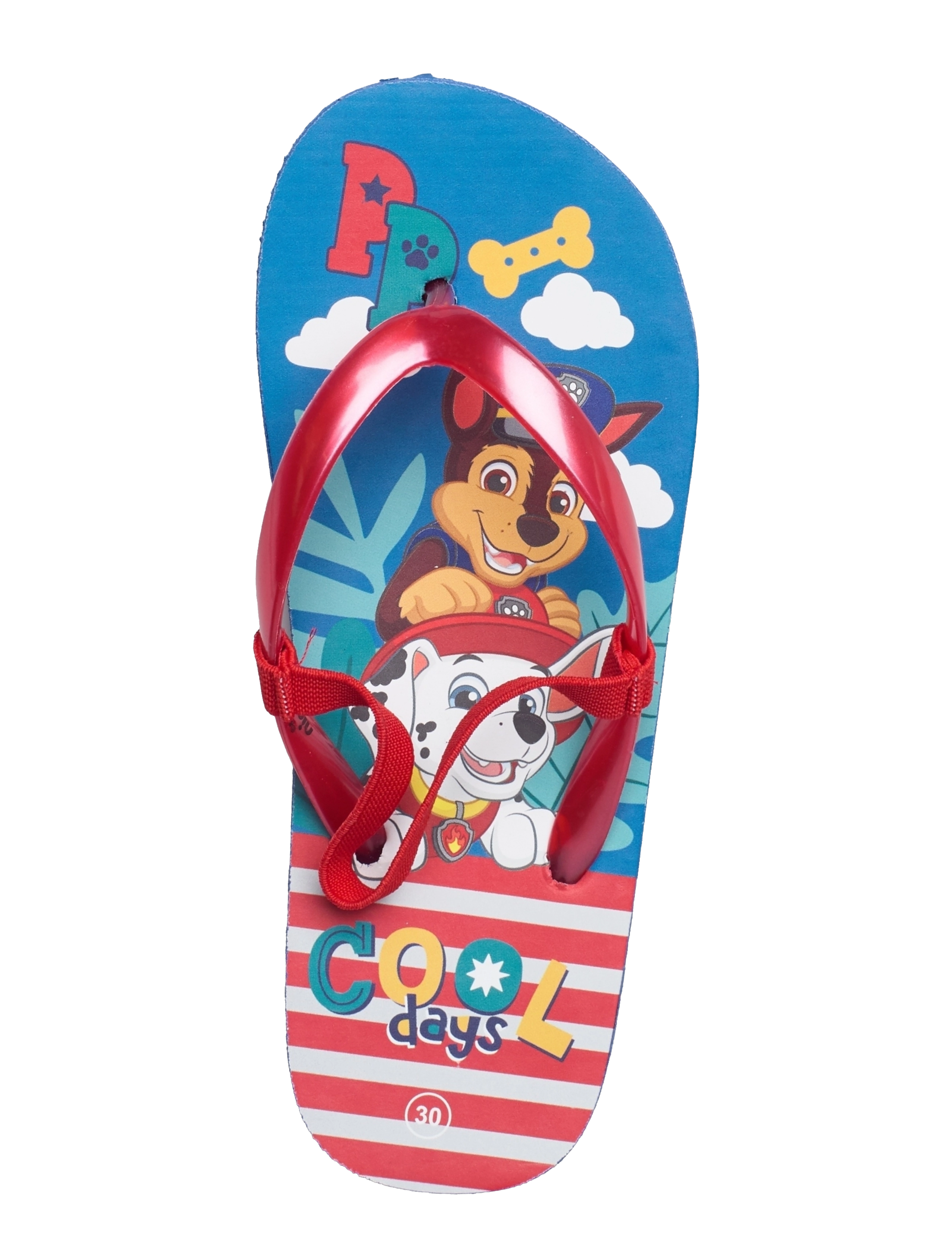 Leomil - PAWPATROL TOE SLIPPER - red - 3