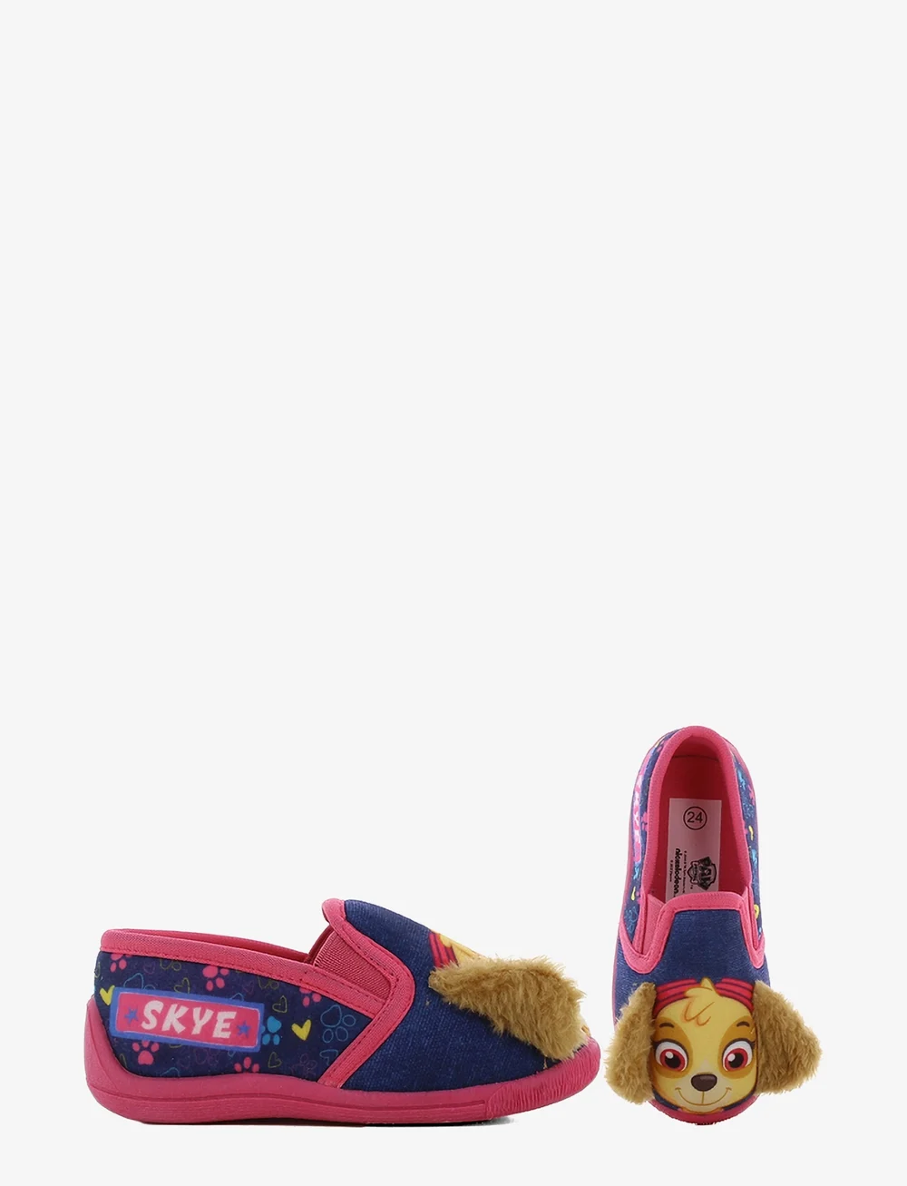 Paw Patrol - Paw Patrol houseshoe - hjemmesko - navy/fuchsia - 0