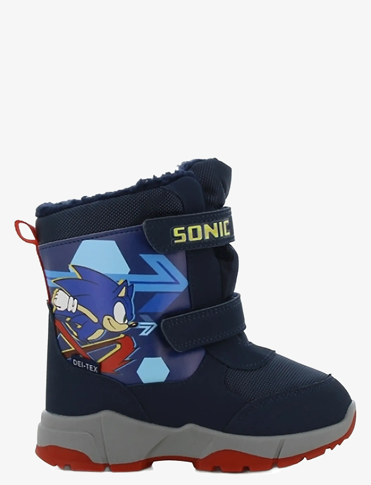 Sonic - SONIC Snowboot - vinterstøvler - navy/red - 0