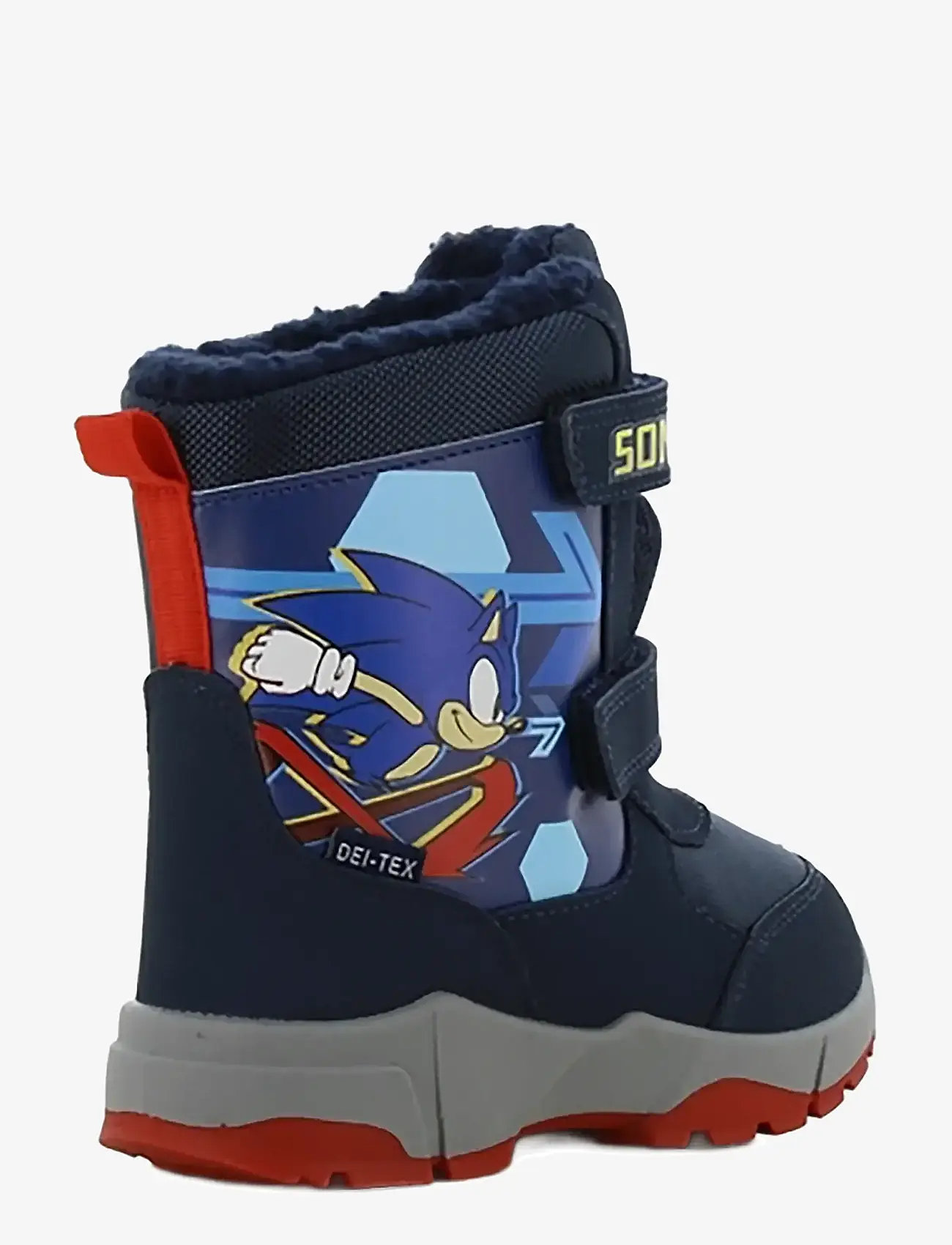 Sonic - SONIC Snowboot - vinterstøvler - navy/red - 2