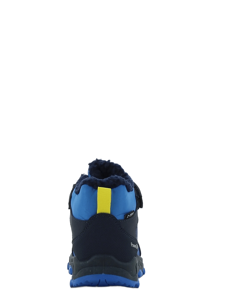 Leomil - Boys snowboot - vinterstøvler - navy/cobalt blue - 3