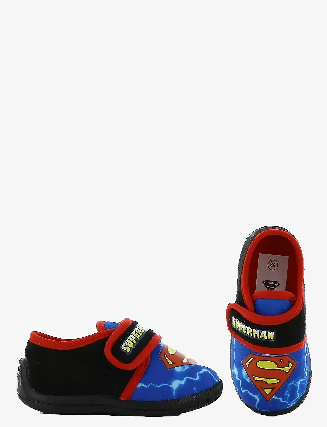 Super Mario - SUPERMAN houseshoe - hjemmesko - cobalt blue/black - 0