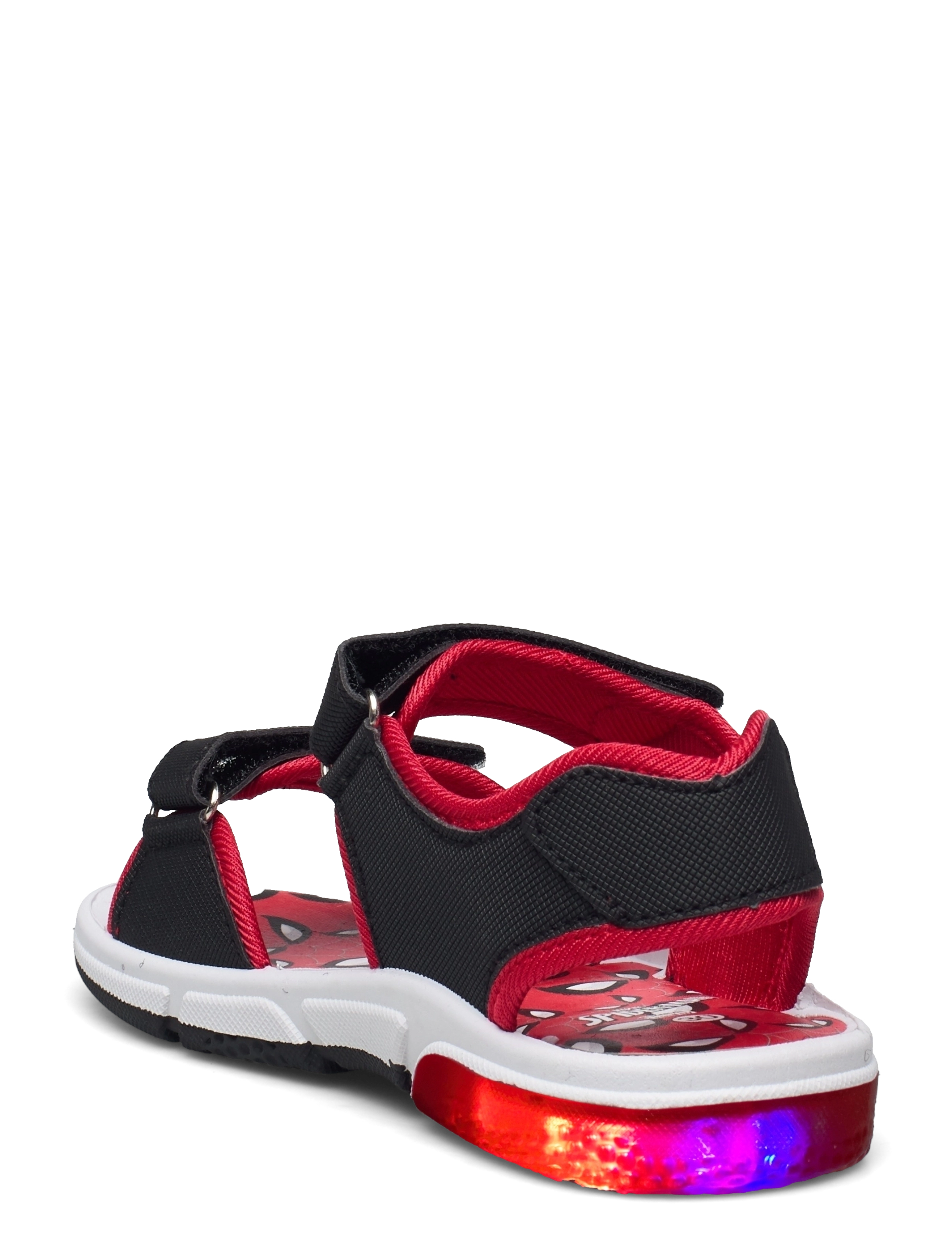 Leomil - SPIDERMAN SANDAL - black/red - 2